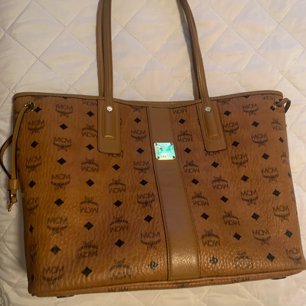 Authentic MCM Reversible Tote